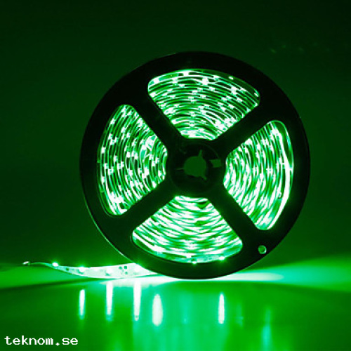 Wentop Grön 5m 300x3528 SMD LED strip ljus och Fjärr