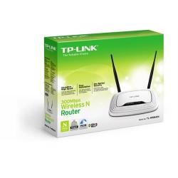 TP-LINK, trådlös router med 4-ports switch